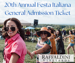 20th Annual Festa Italiana - General Admission: Saturday, September 20, 2025