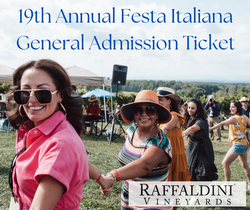 19th Annual Festa Italiana - General Admission: Saturday, September 21, 2024