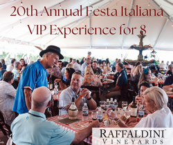 20th Annual Festa Italiana VIP Experience for 8: Sunday, September 21, 2025